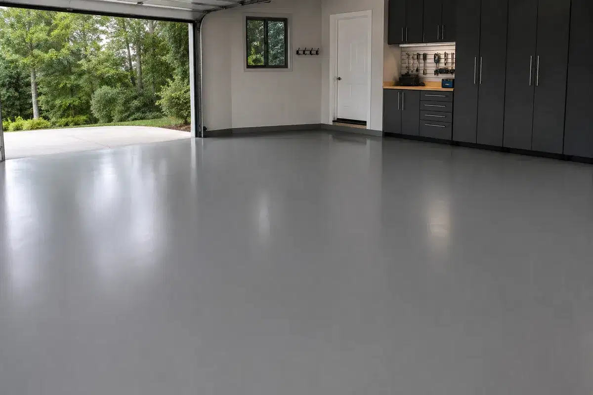 Solid color — epoxy finish sample